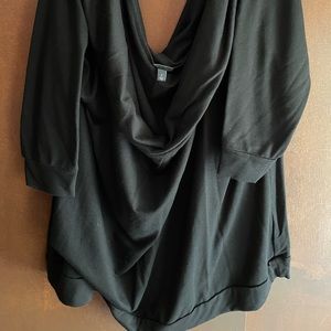 Black off the should torrid blouse